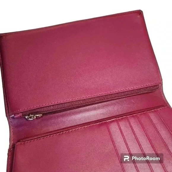 Kate Spade Winni Wright Place Crossbody Wallet Clutch Plum Dawn WLRU3192 - Picture 11 of 14